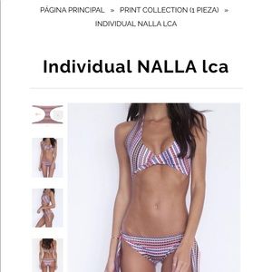 Pair of Nalla Swimwear top/bottoms